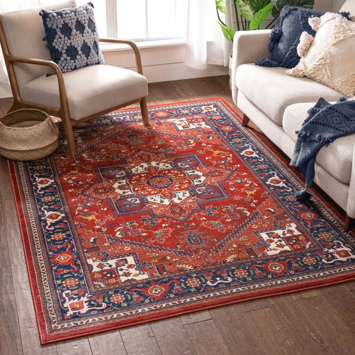 Well Woven Tulsa Jackie Oriental Area Rug in Red & Reviews Wayfair